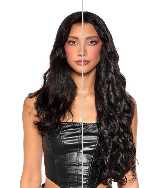 Raw Indian Temple “Extra Wavy" Hair Extensions