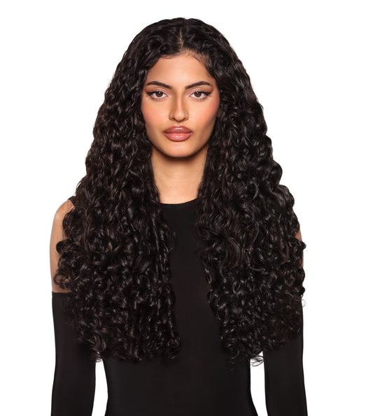 Raw Indian Temple “Curly” Hair Extensions