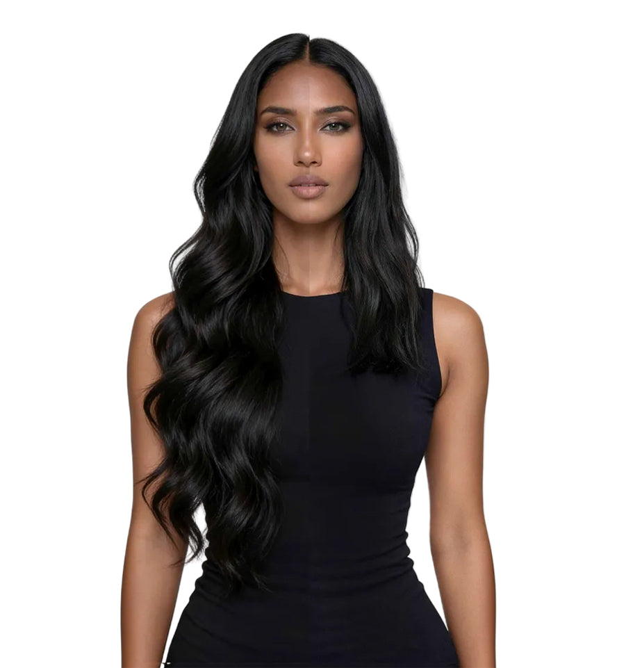 Raw Indian Temple “Loose Wavy" Hair Extensions