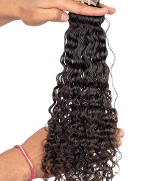 وصلات الشعر الخام 