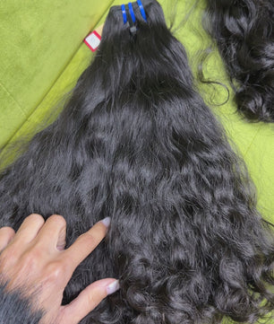 وصلات الشعر  الخام 