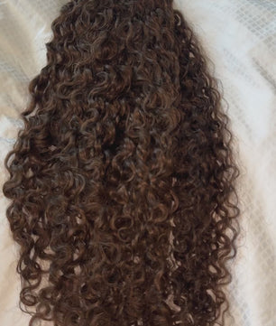 وصلات الشعر الخام 