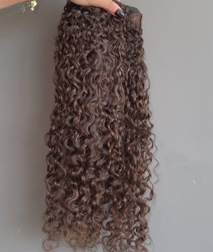 وصلات الشعر الخام 